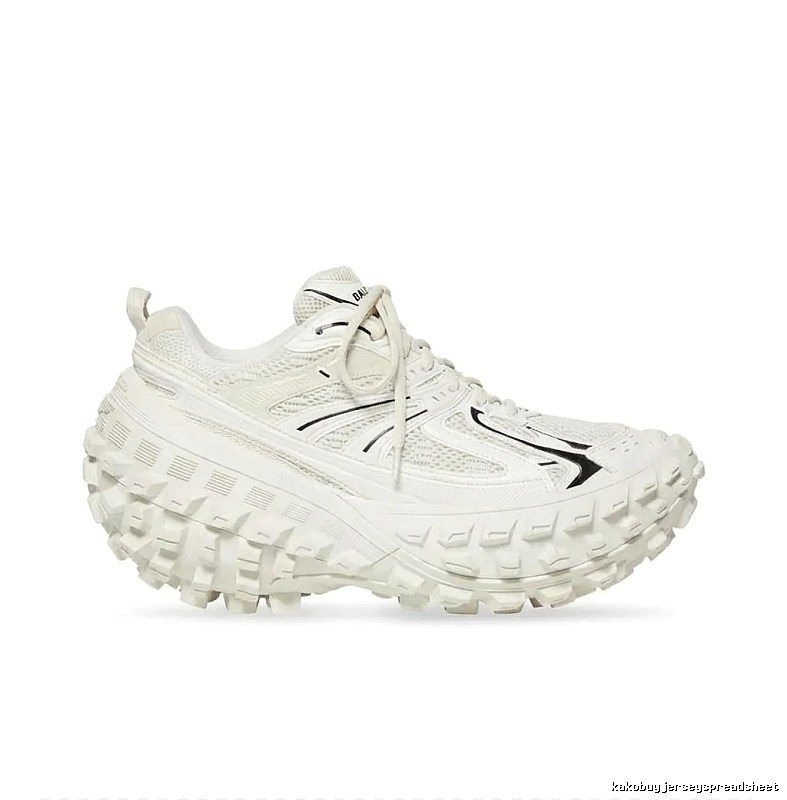 Balenciaga dad-style white shoes