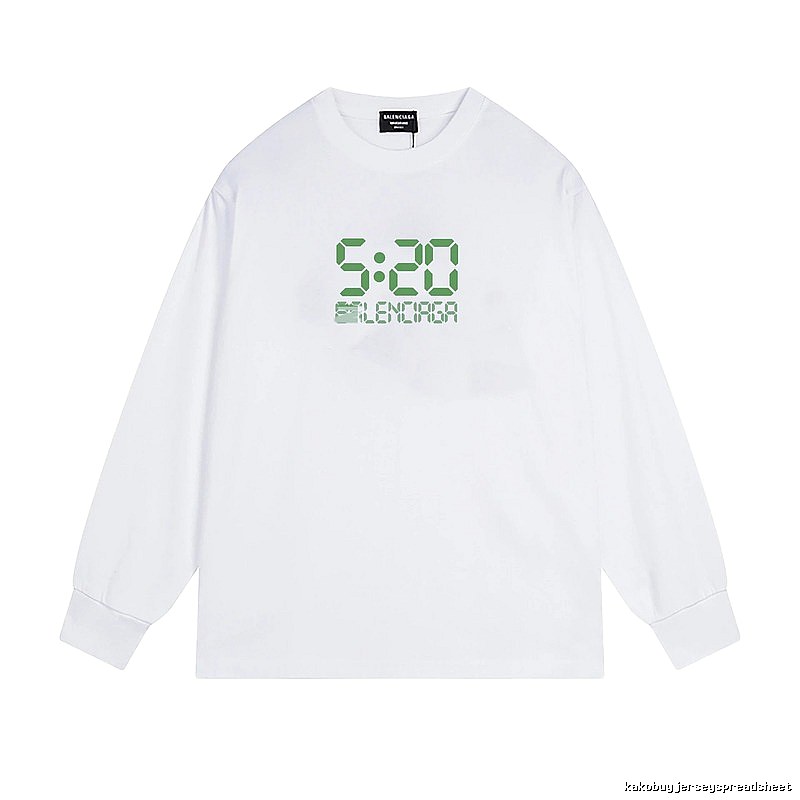 Balenciaga digital-style white T-shirt