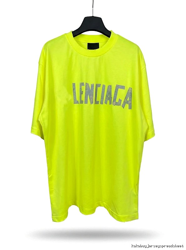 Balenciaga fluorescent color T-shirt