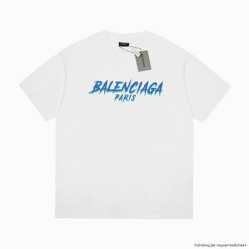 Balenciaga Graffiti Street Style White T-Shirt
