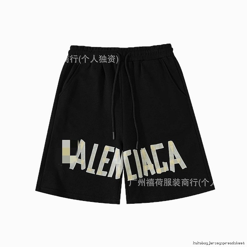Balenciaga letter style shorts