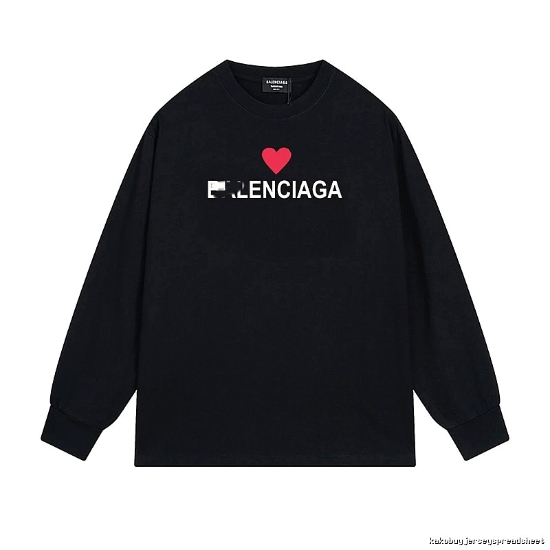 Balenciaga Love Simple Black T-shirt