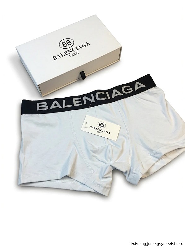 Balenciaga minimalist light blue underwear