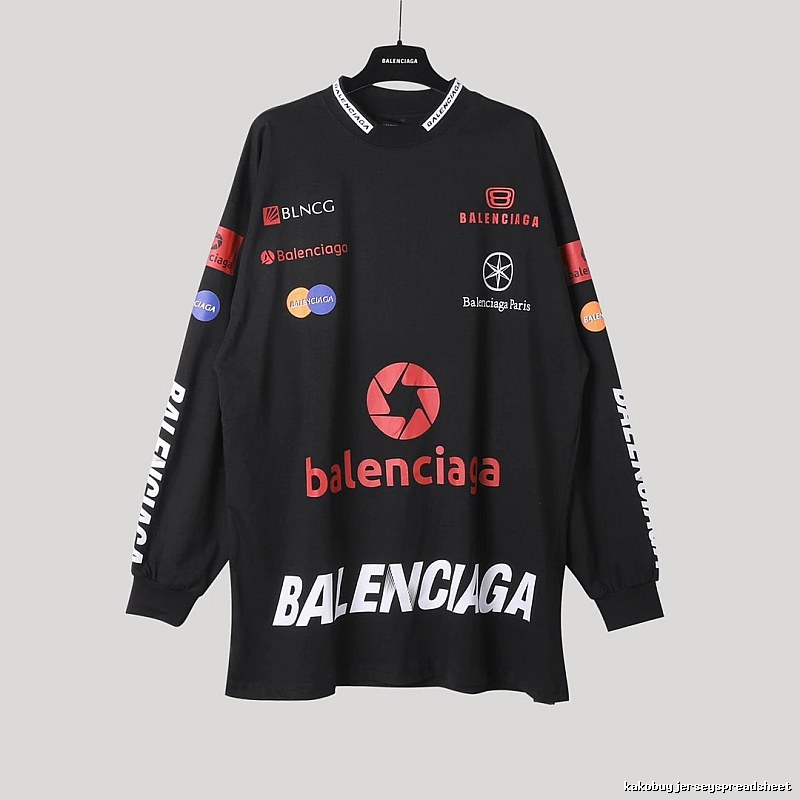 Balenciaga printed black sweatshirt