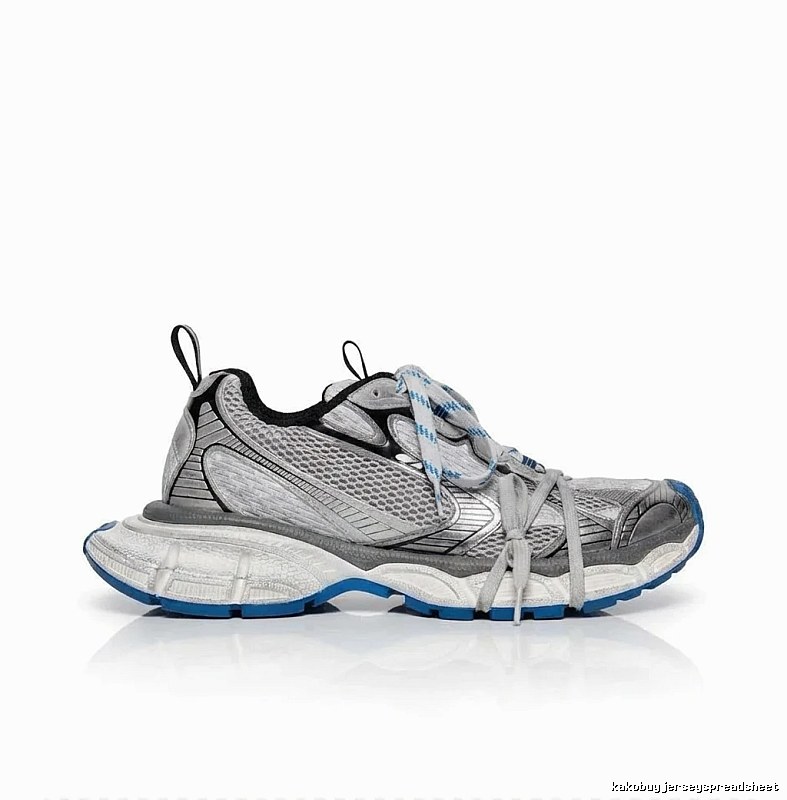 Balenciaga retro gray-blue sneakers