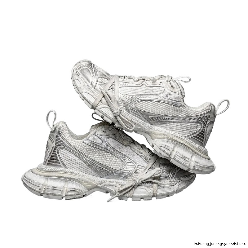 Balenciaga retro silver-gray sneakers