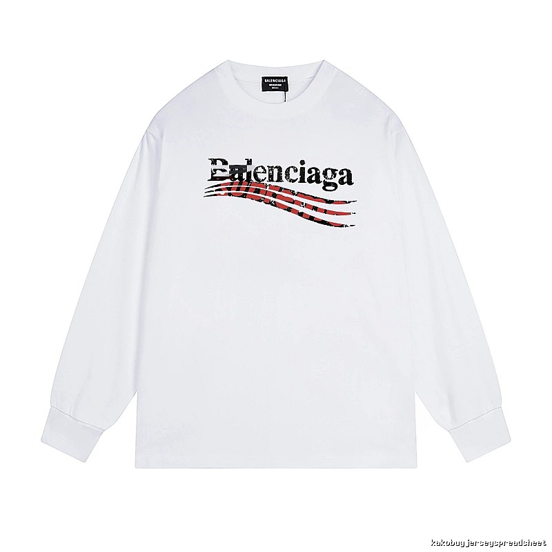 Balenciaga retro-style white T-shirt