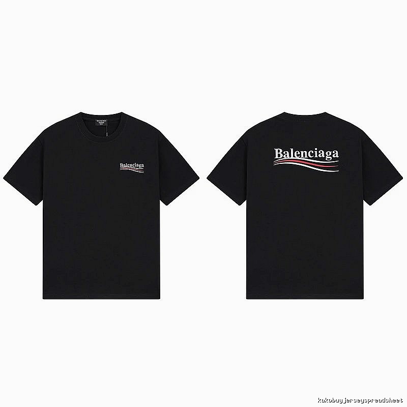 Balenciaga simple black short-sleeve