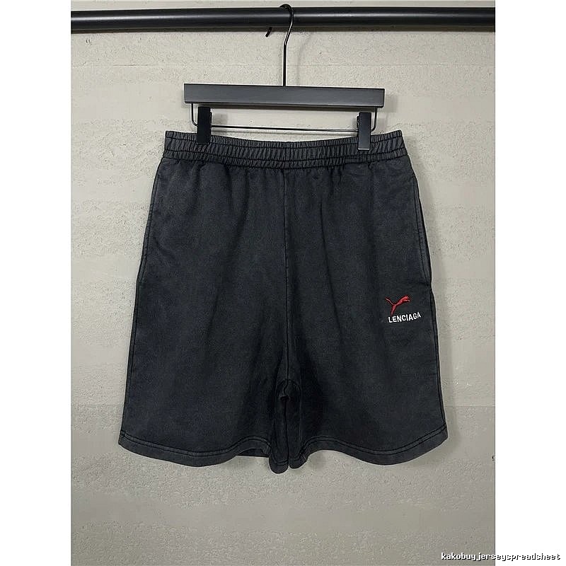 Balenciaga sporty black shorts