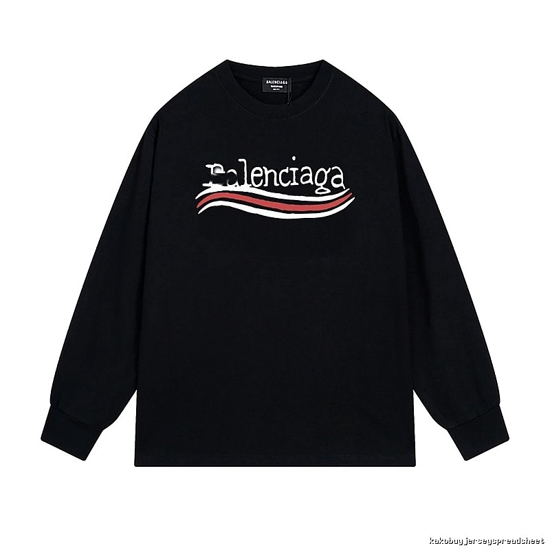 Balenciaga wavy black sweatshirt