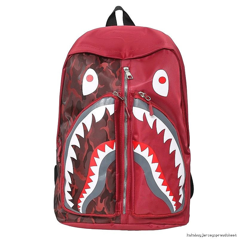 Bape Shark Camouflage Backpack