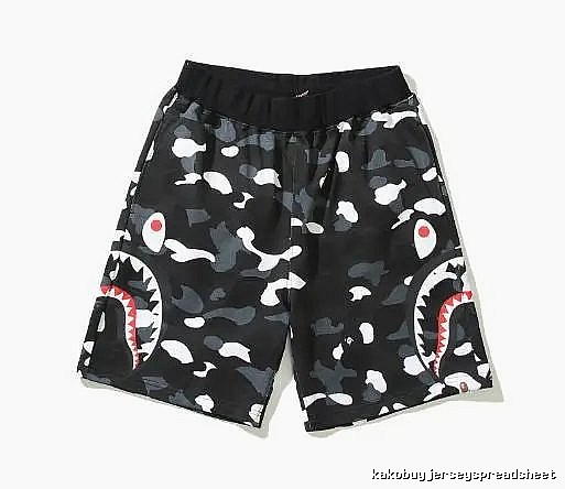 Bape Shark Camouflage Shorts