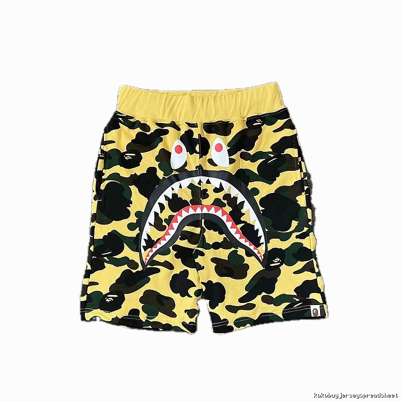 Bape Shark Camouflage Shorts