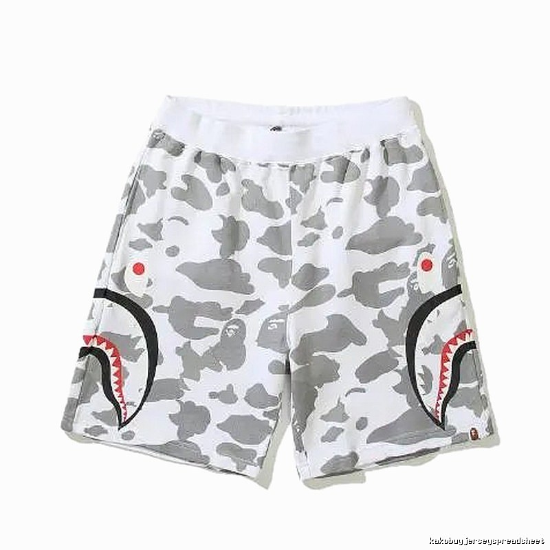 Bape Shark Camouflage Shorts
