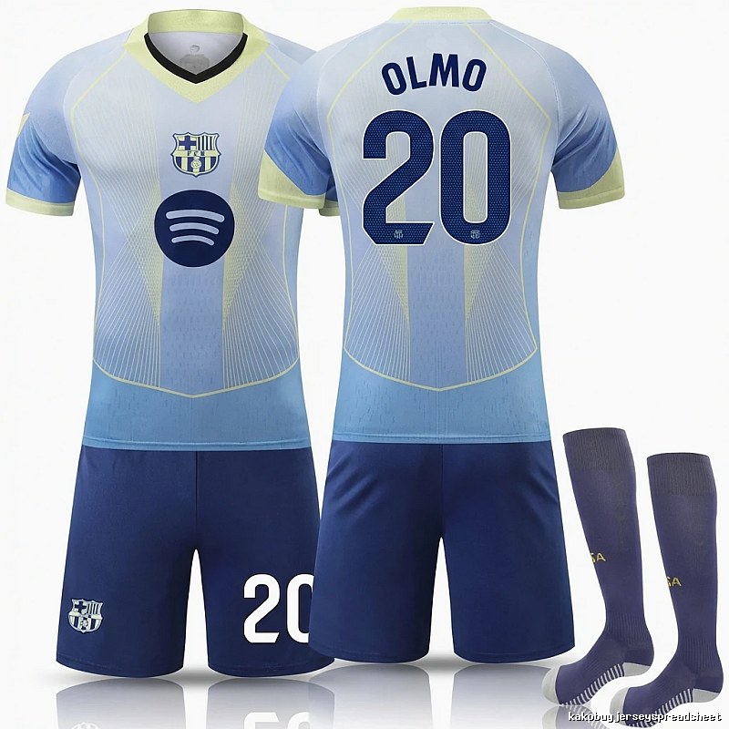 Barcelona gradient blue jersey