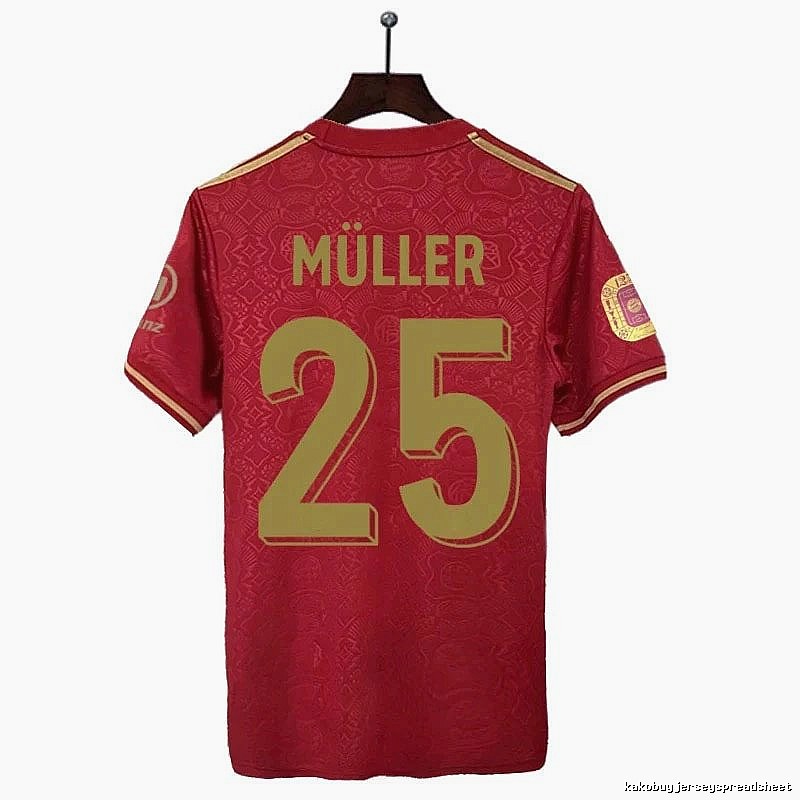 Bayern Munich Daily Kimmich #6 soccer jersey Red Bayern Munich for City Outfits