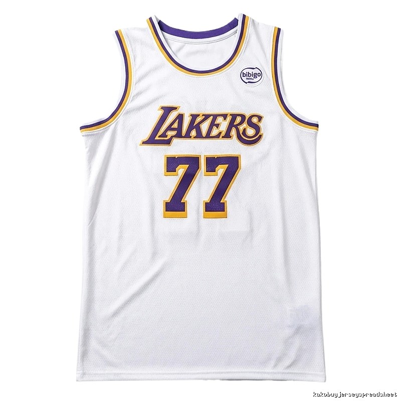 Bibigo Doncic-style white jersey