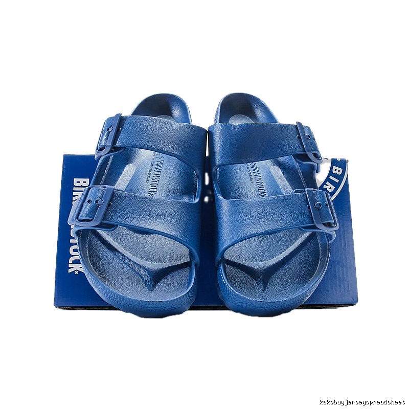 BIRKENSTOCK Arizona Casual Blue Slide Sandals