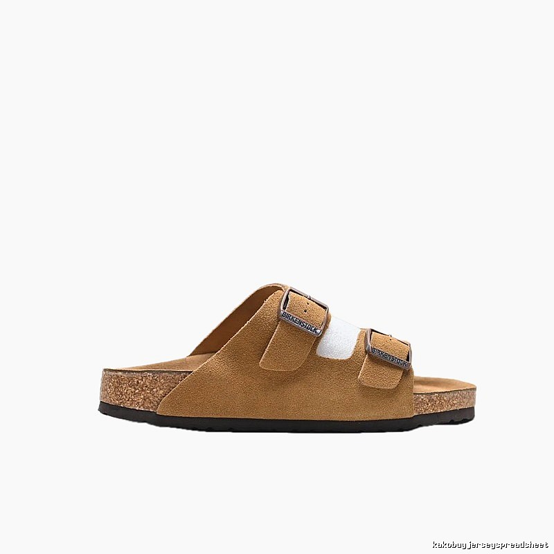 BIRKENSTOCK Arizona Casual Camel Slides