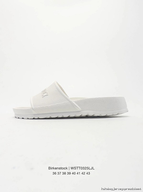 Birkenstock Minimalist Casual Style White Slide Sandals
