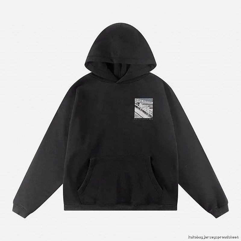 Bold Print Direction Graphic Zip Hoodie Commuter Look