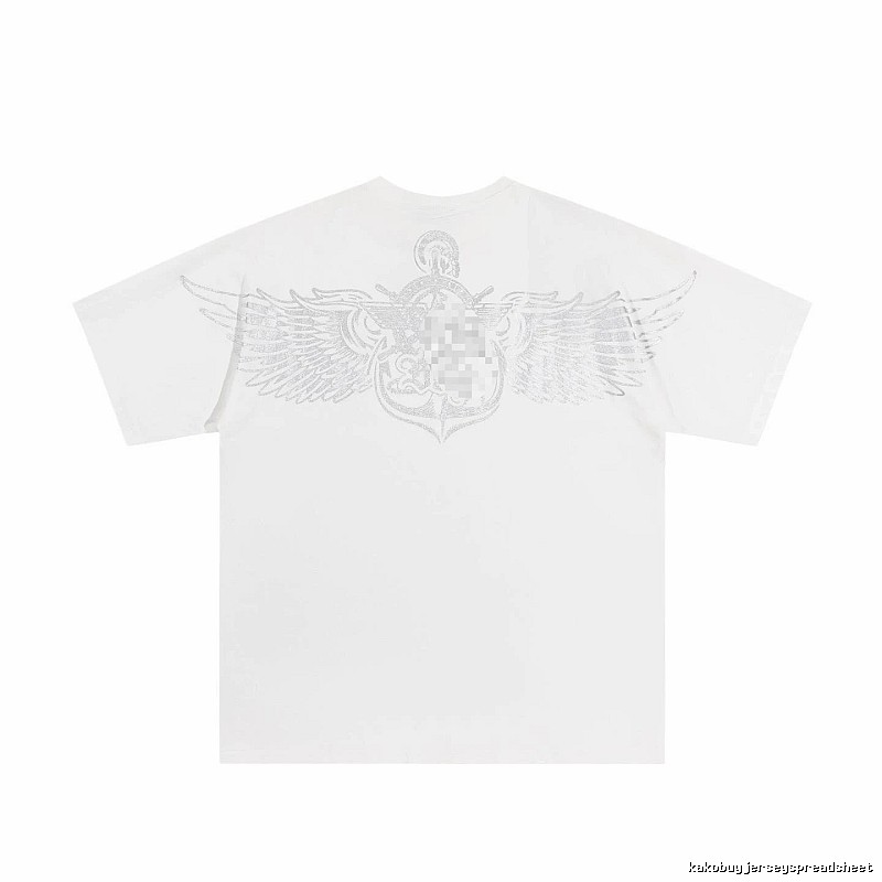 BOY Wing Print Street Style White T-Shirt