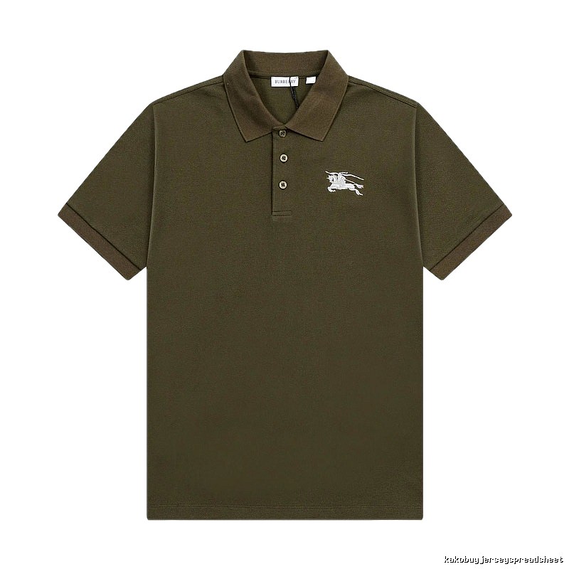 Burberry's retro-style polo shirt with the knight logo