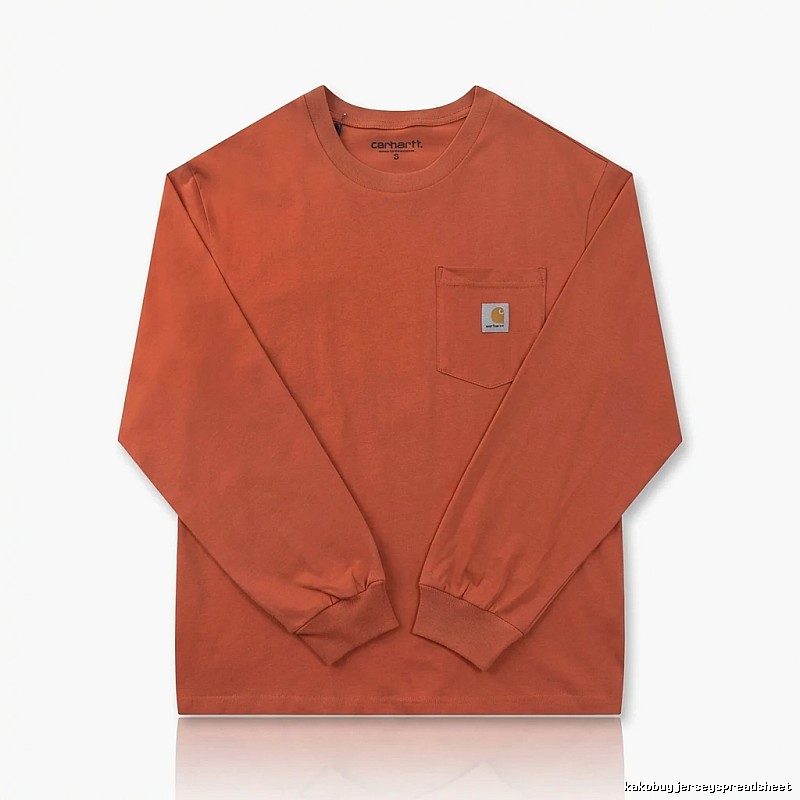 Carhartt basic orange sweatshirt