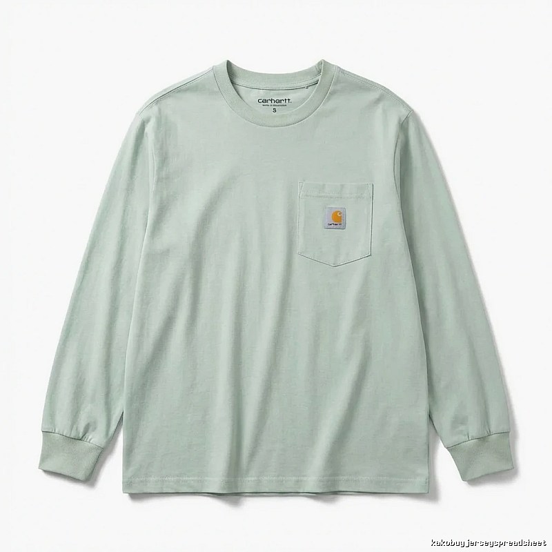 Carhartt basic simple style light green sweatshirt