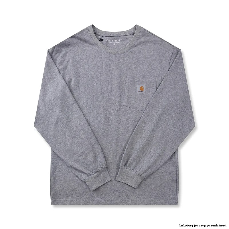 Carhartt classic American style grey long-sleeve