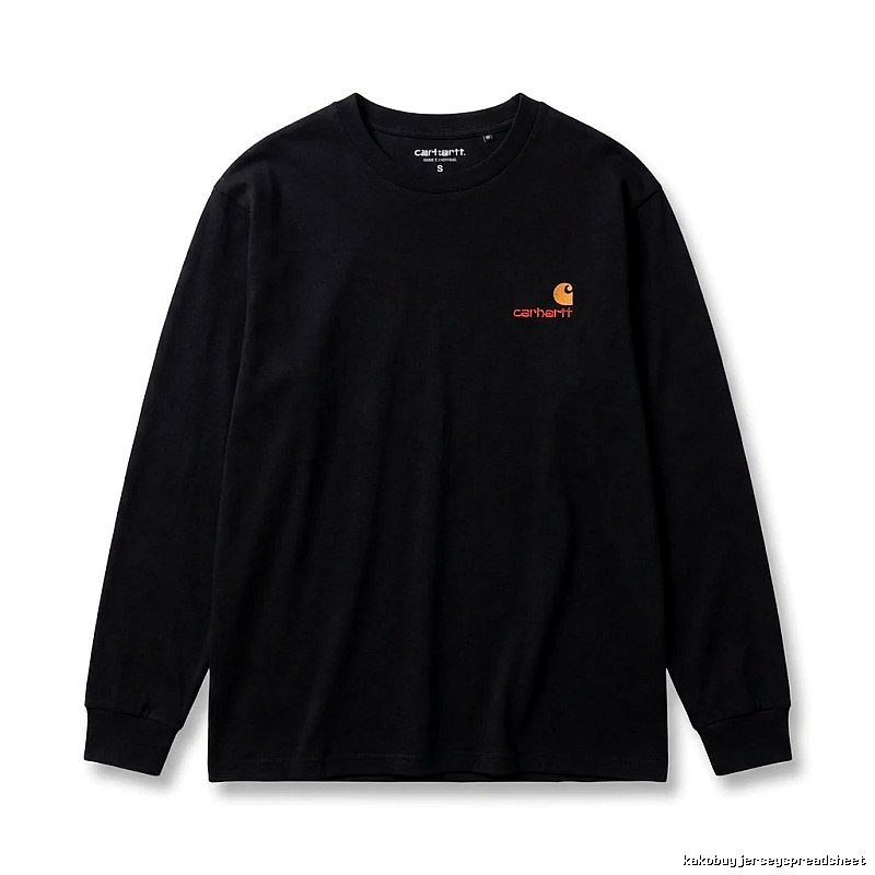 Carhartt simple style black sweatshirt