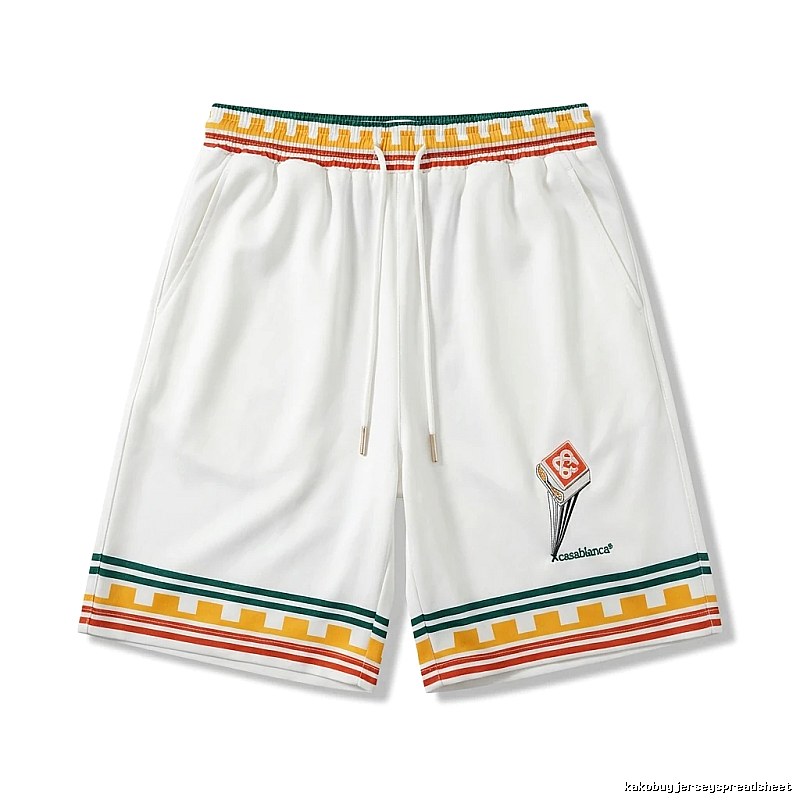 Casablanca retro style white shorts