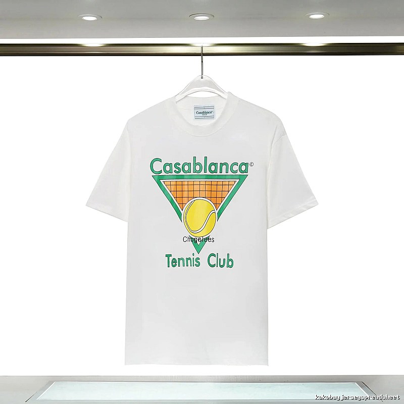 Casablanca Tennis Style White T-shirt