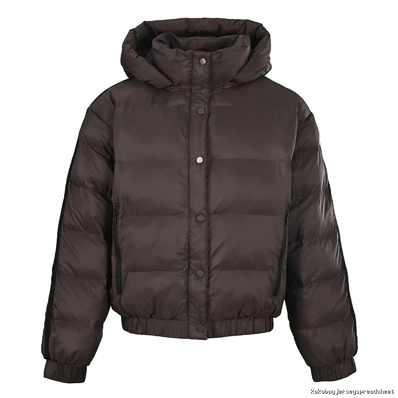 Chocolate Brown Hooded Puffer Jacket - Independent Style Winter