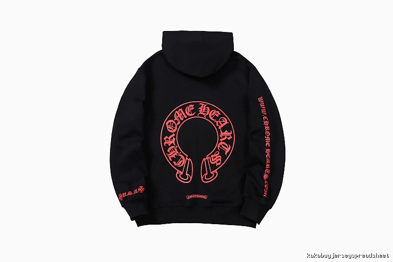 Chrome Hearts 2088-86 Black Cross Graphic Hoodie Everyday Rotation