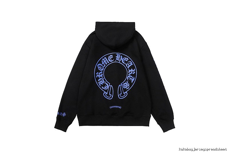 Chrome Hearts 2088-97 Black Cross Graphic Hoodie Downtown Style