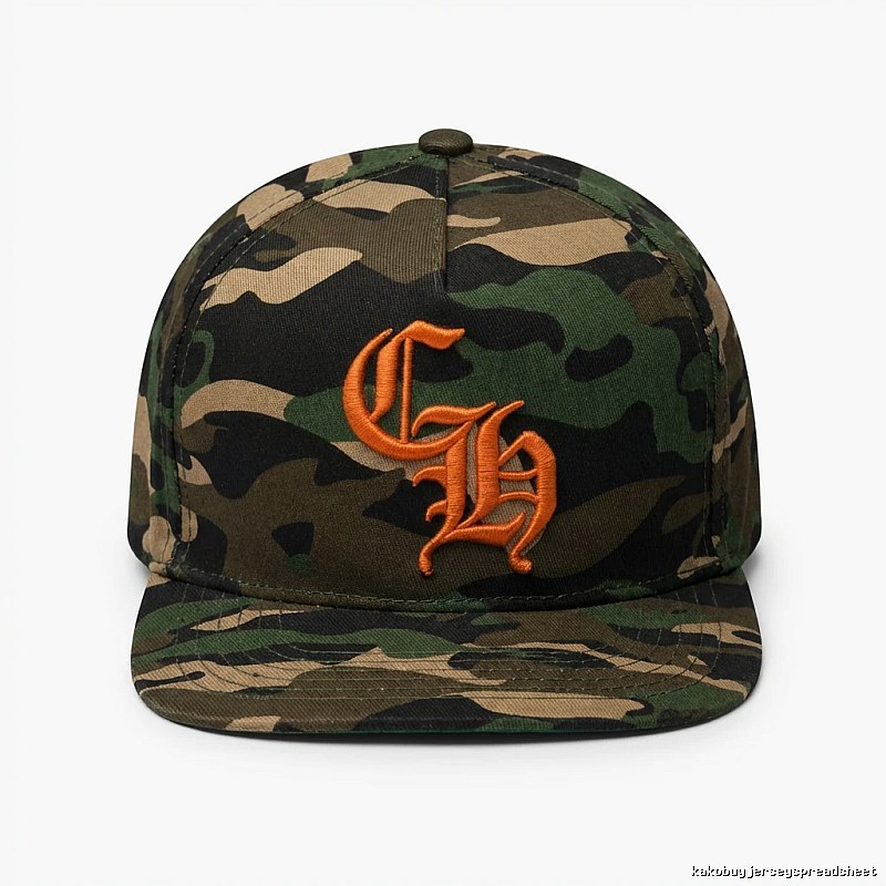 Chrome Hearts Camouflage Trendy Baseball Cap