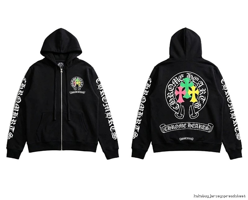 Chrome Hearts Colorful Retro Style Sweatshirt