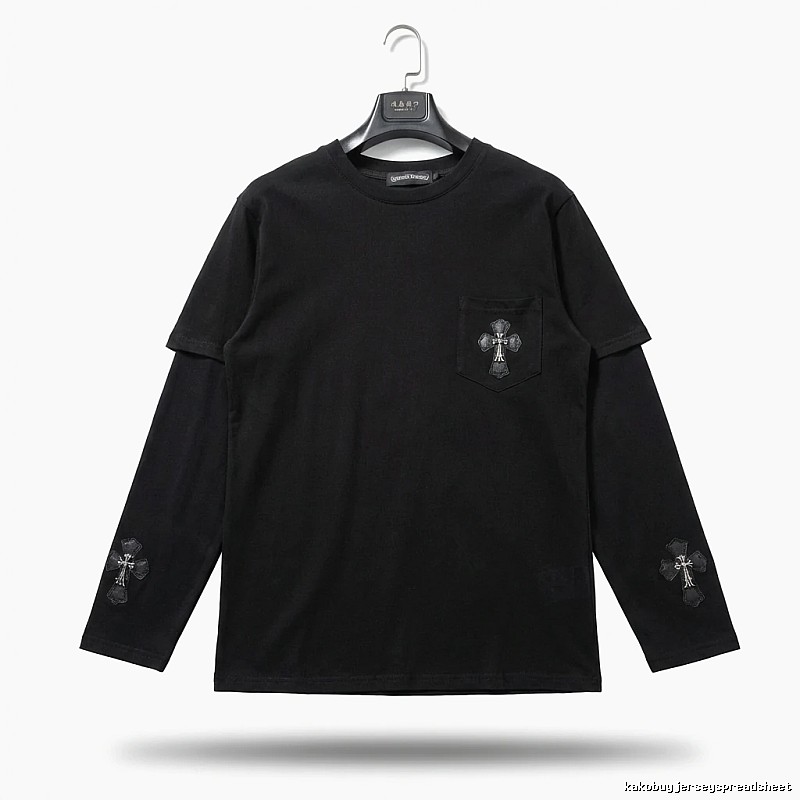 Chrome Hearts Cross Dark Style Top