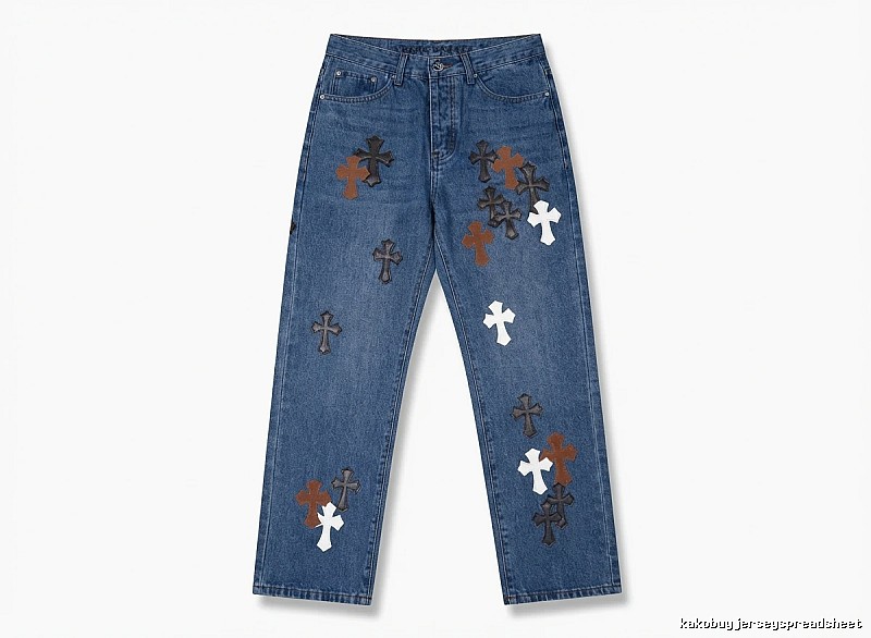Chrome Hearts Cross Denim Pants