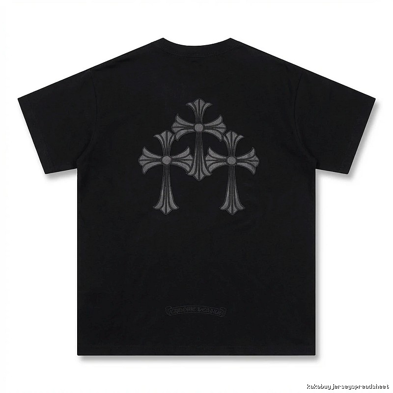 Chrome Hearts Cross Print Black T-shirt