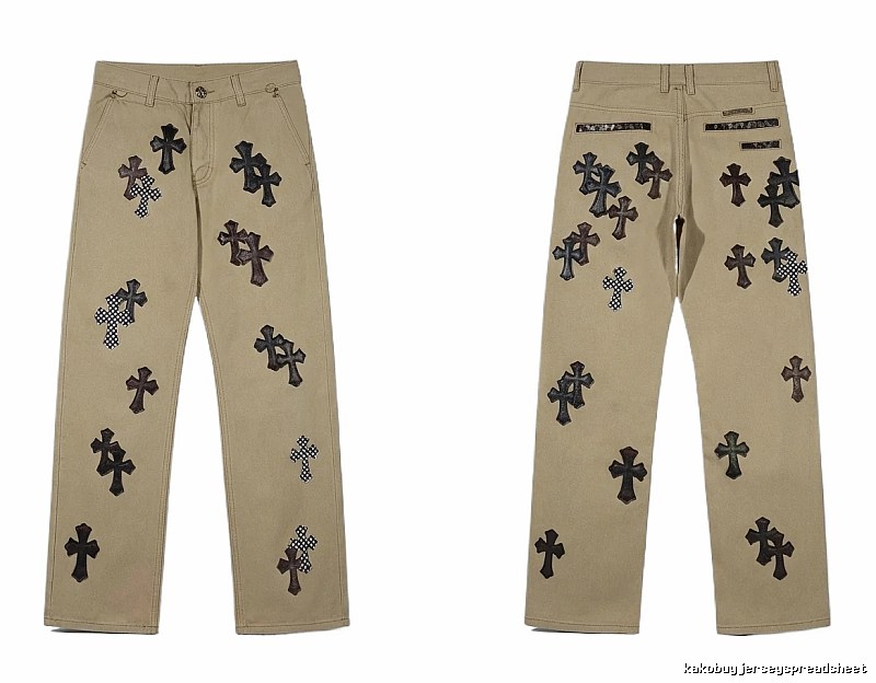 Chrome Hearts Cross Vintage Khaki Pants