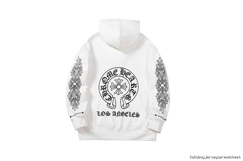 Chrome Hearts Daily Cross graphic hoodie Black Blue Cross for City Outfits