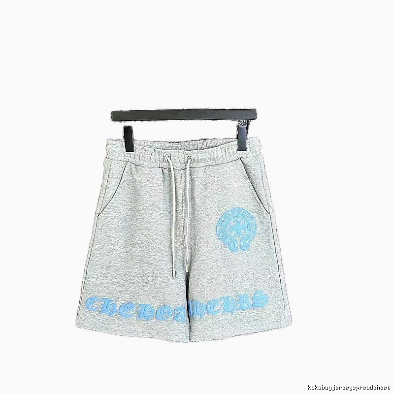 Chrome Hearts grey trendy brand shorts