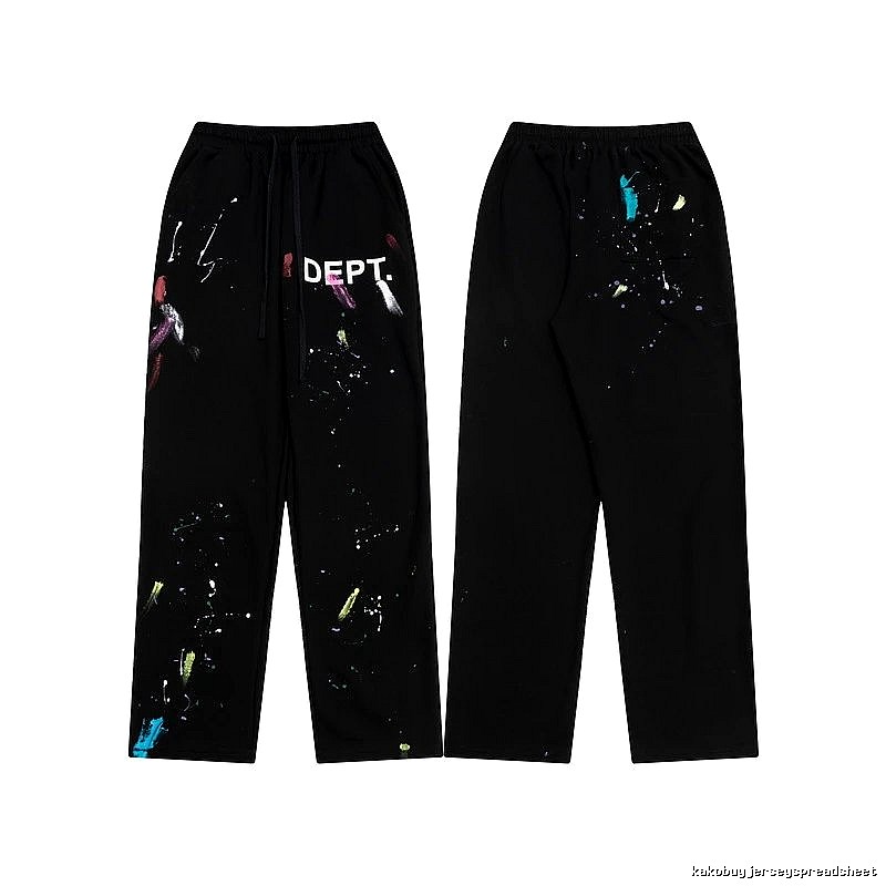 Chrome Hearts Premium Style Graphic sweatpants Black Printed Graphics for Resort Outfits
