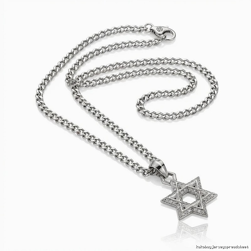 Chrome Hearts Star Style Silver Necklace