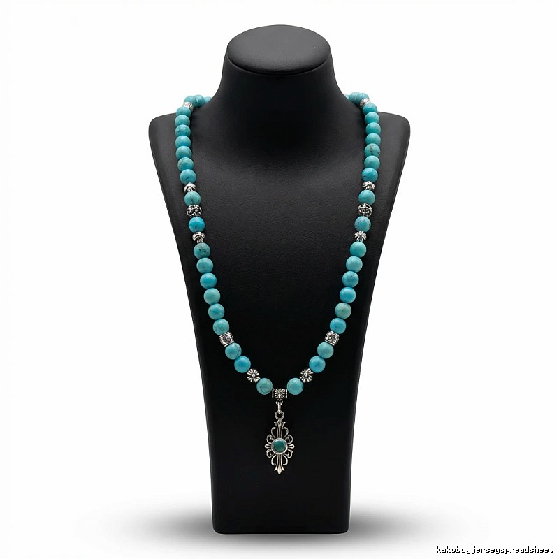 Chrome Hearts Turquoise Vintage Necklace