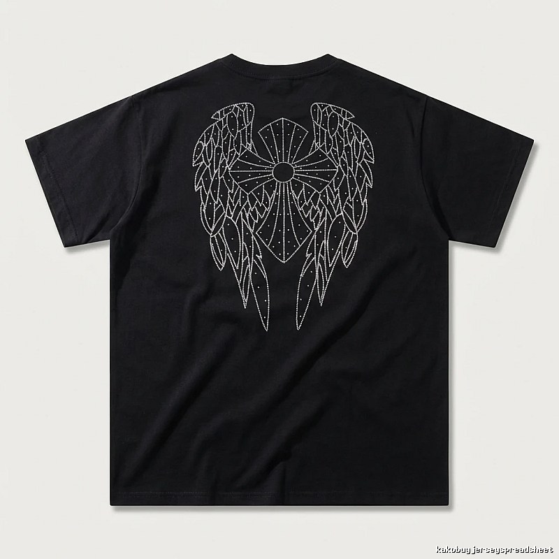 Chrome Hearts Wings Dark Style T-shirt
