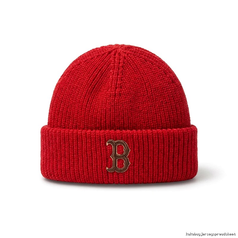 Classic MLB Red Knitted Hat