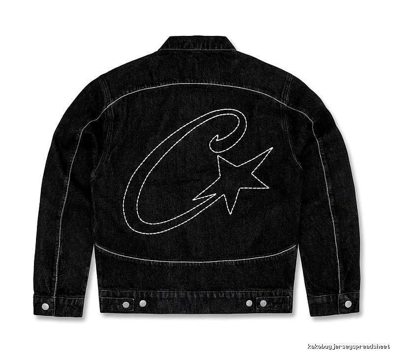 Corteiz black denim jacket